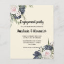 Search for budget engagement party invitations Botanical