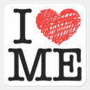 Search for i love me stickers Heart