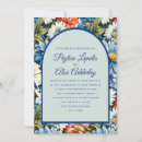 Search for blue and orange wedding invitations Couple
