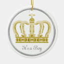 Search for gold crown christmas tree decorations Royalty