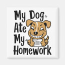 Search for homework magnets Dog
