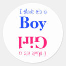 Search for gender reveal game stickers Party