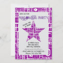 Search for cool halloween invitations Purple