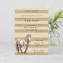 Search for horse party invitations Stripes