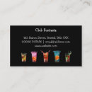 Search for drinks business cards Alcohol