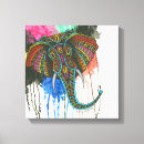 Search for rainbow elephant art Elephants