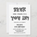 Search for 13th boy birthday invitations Bruh