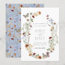 Search for wildflower save the dates Summer