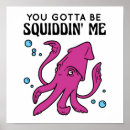 Search for squids posters Octopus