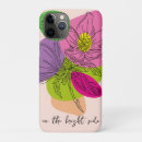 Search for bright flowers iphone cases Green