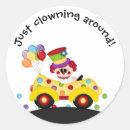 Search for funny clown stickers Cute