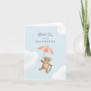Search for teddy bear thank you cards Pastel