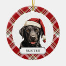 Search for red lab christmas tree decorations Cute