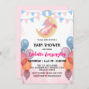 Search for dinosaur baby girl shower invitations Watercolor