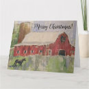 Search for equestrian christmas cards Country