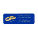Search for bands return address labels Blue