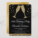Search for champagne 50th birthday invitations Party