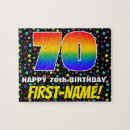 Search for colors for 70th birthday Fun