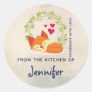 Search for orange fox stickers Cartoon