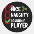 Search for naughty list stickers Santa