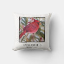 Search for cardinal christmas cushions Red bird