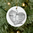 Search for retired nurse christmas tree decorations Stethoscope