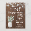 Search for mason jar engagement party invitations I do