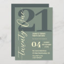 Search for classy 21st birthday invitations Elegant