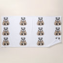 Search for panda beach towels Cute