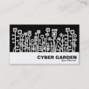 Search for cyber business cards Modern
