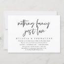 Search for casual wedding invitations Black and white