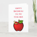 Search for worm birthday cards Teacher