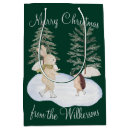 Search for forest green gift bags Winter