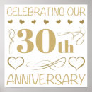 Search for 30th anniversary posters Gold