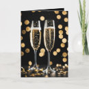 Search for eve new years cards Black