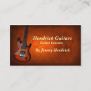 Search for bass guitar business cards Teacher