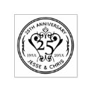 Search for anniversary rubber stamps Heart