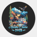 Search for alaska travel stickers Retro