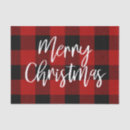 Search for buffalo plaid tissue paper Rustic