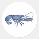 Search for blue lobster stickers Ocean