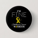 Search for lymphoma warrior badges Childhood cancer fighter