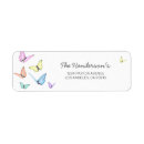 Search for butterfly labels Colourful