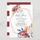 Search for rose gold geometric invitations Rustic