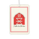 Search for farm car air fresheners Red barn