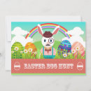 Search for easter egg hunt invitations Bunny