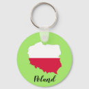 Search for polish flag key rings White