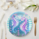 Search for seahorse paper plates Sea life