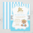 Search for prince baby boy shower invitations Teddy bear