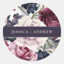 Search for plum wedding stickers Floral