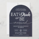 Search for eat drink be married wedding invitations Rustic